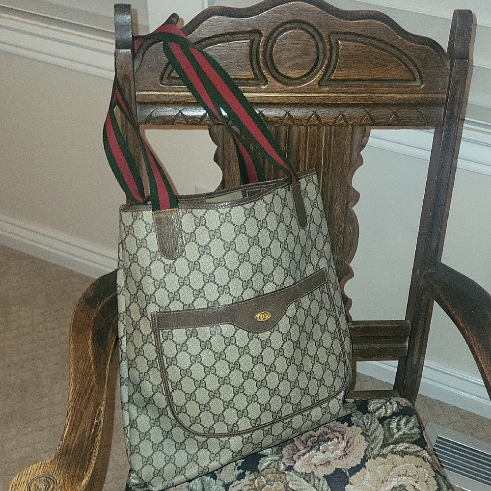 Gucci Vintage Monogram Tote